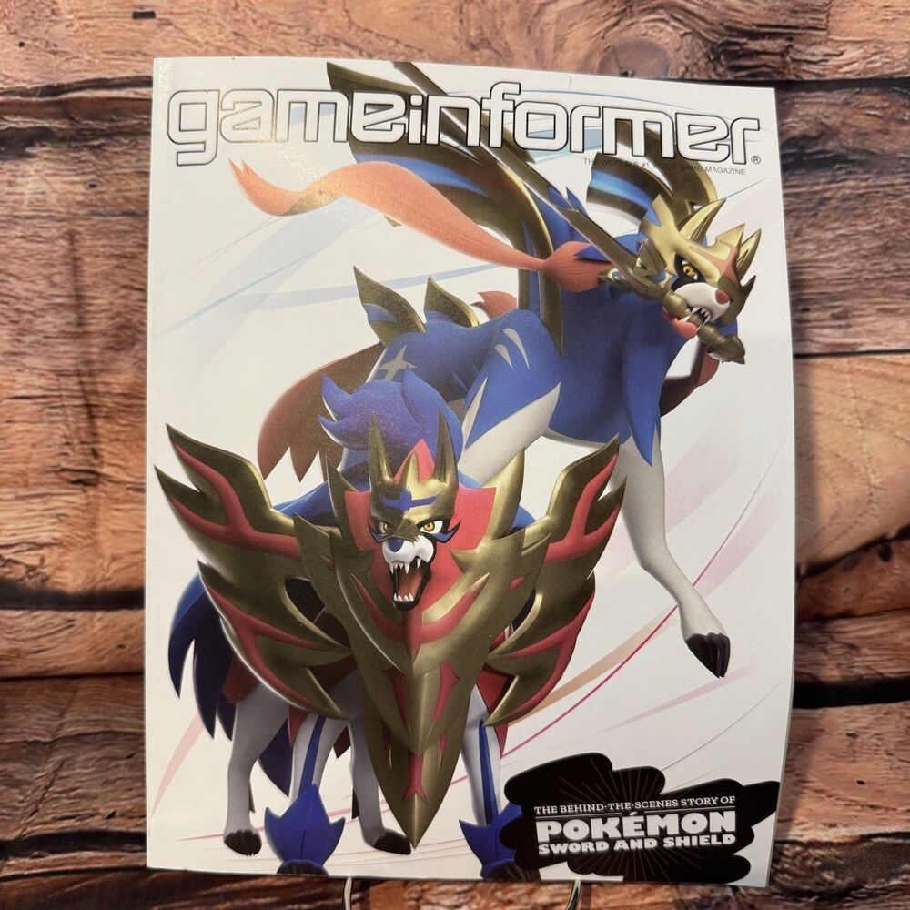 Game Informer Magazine November 2019 Issue 319 Pokemon Sword Shield Cover